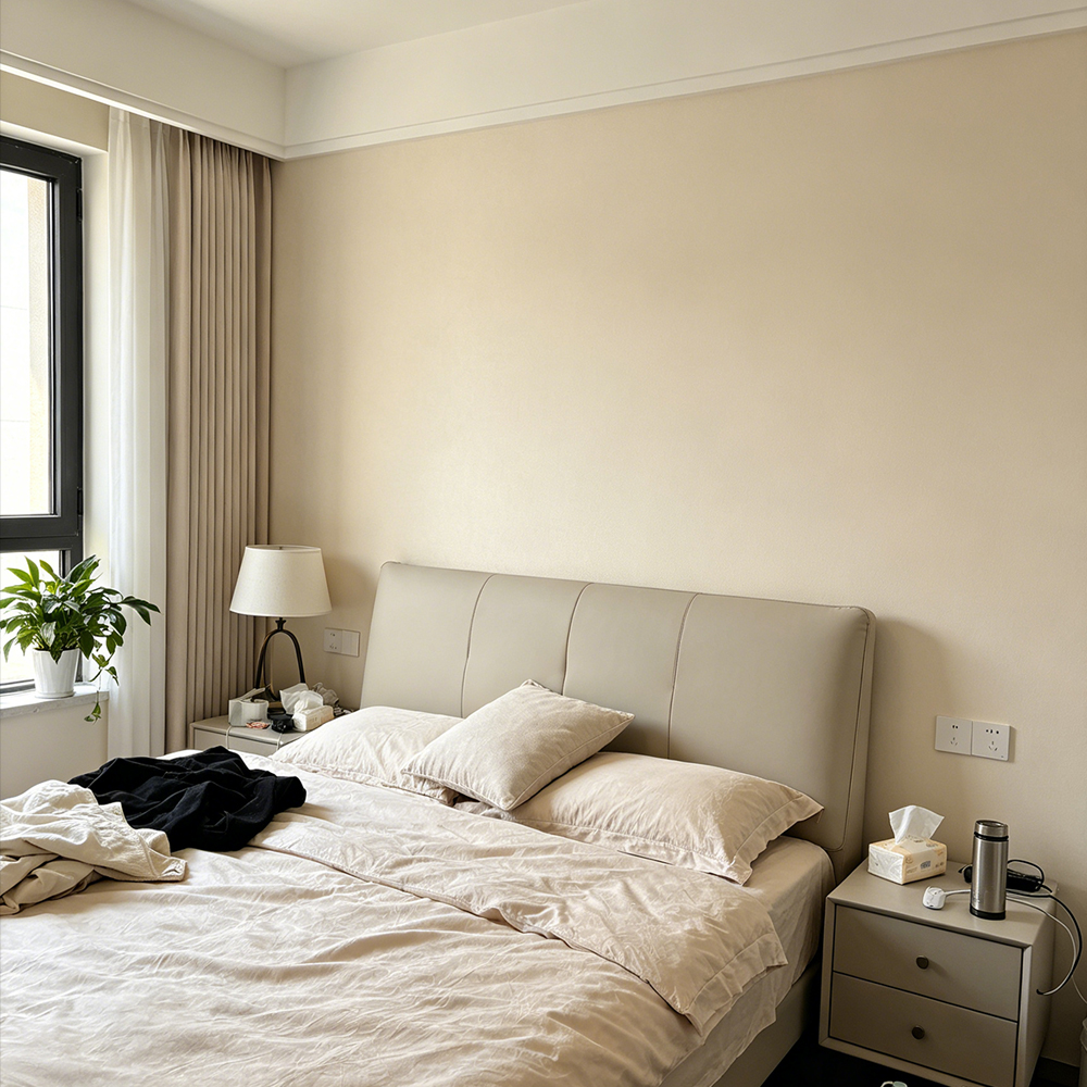 香港九龍塘客戶評價實拍 奧壁森 AOBISEN 牆布施工效果 劉太 Mrs Lau Kowloon Tong Wallcovering Review