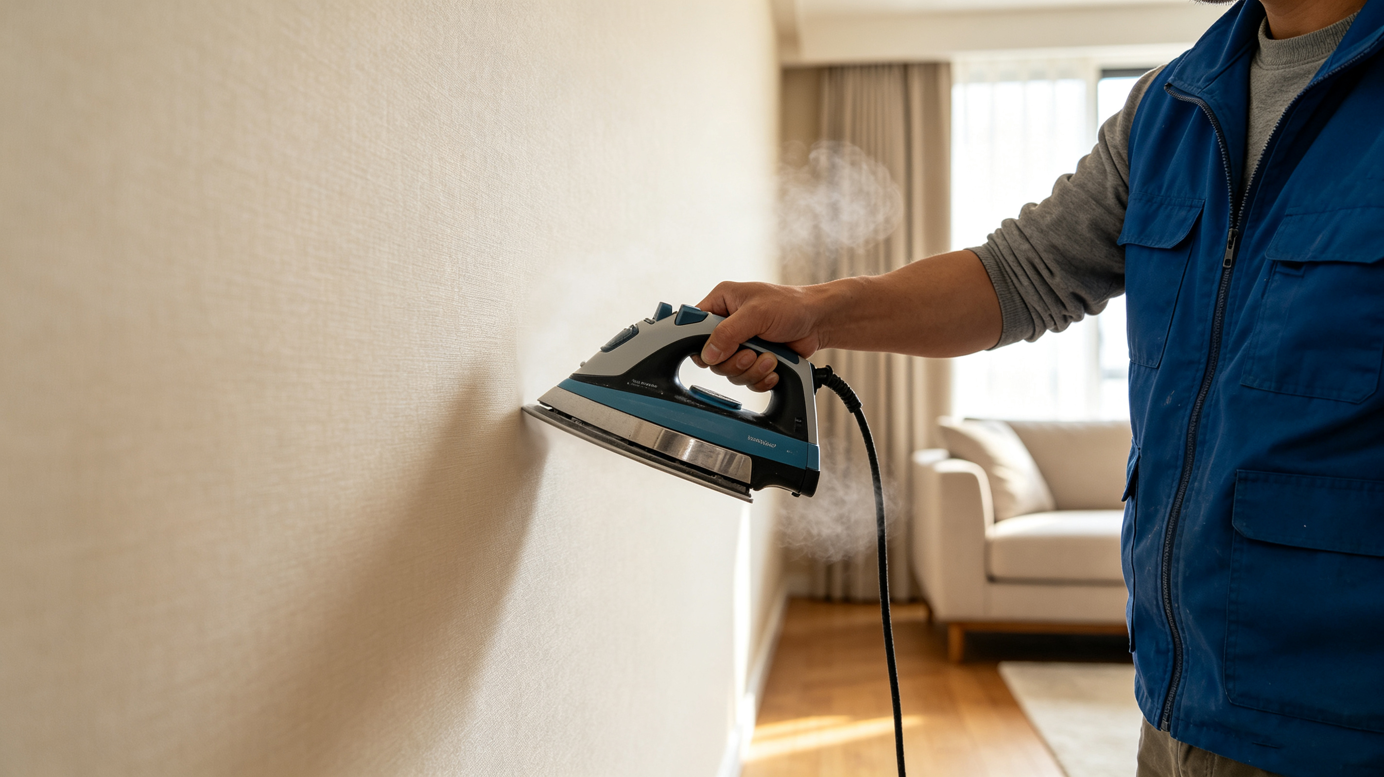 奧壁森 AOBISEN 熱燙無膠牆布 產品細節 Heat-Bond No-Glue Wallcovering Product Detail